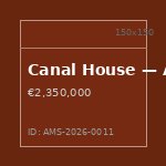 Canal House — Amsterdam