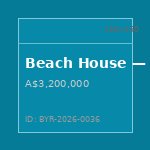 Beach House — Byron Bay
