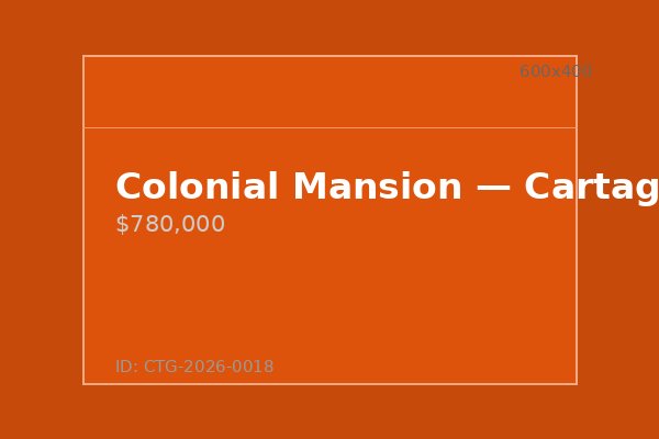 Colonial Mansion — Cartagena