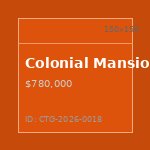 Colonial Mansion — Cartagena