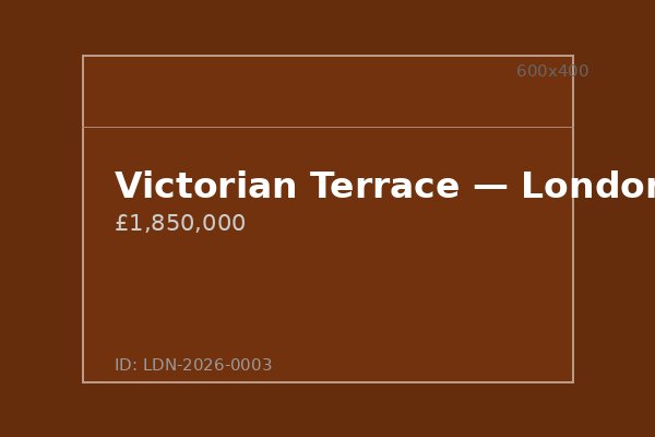 Victorian Terrace — London
