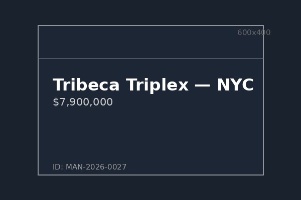 Tribeca Triplex — NYC