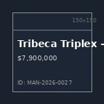 Tribeca Triplex — NYC