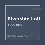 Riverside Loft — Portland