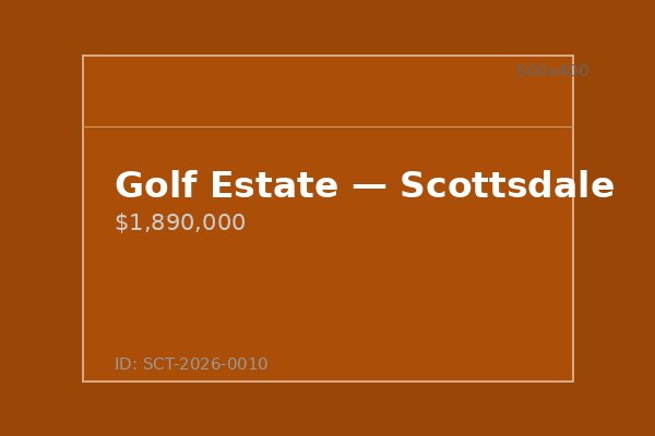 Golf Estate — Scottsdale