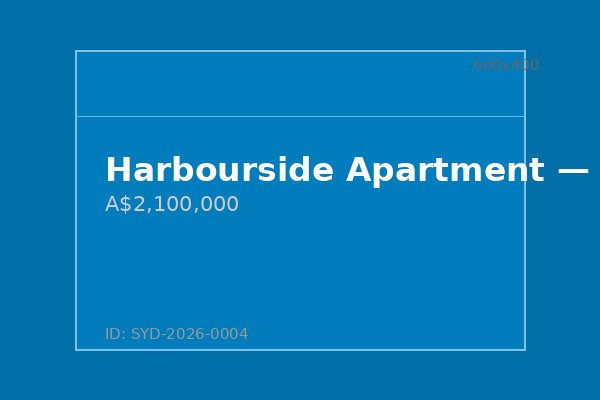 Harbourside Apartment — Sydney