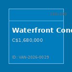 Waterfront Condo — Vancouver